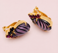 Stunning 1950s Juliana D&E Verified clip-on Earrings