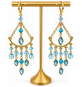 Exquisite Chandelier Earrings