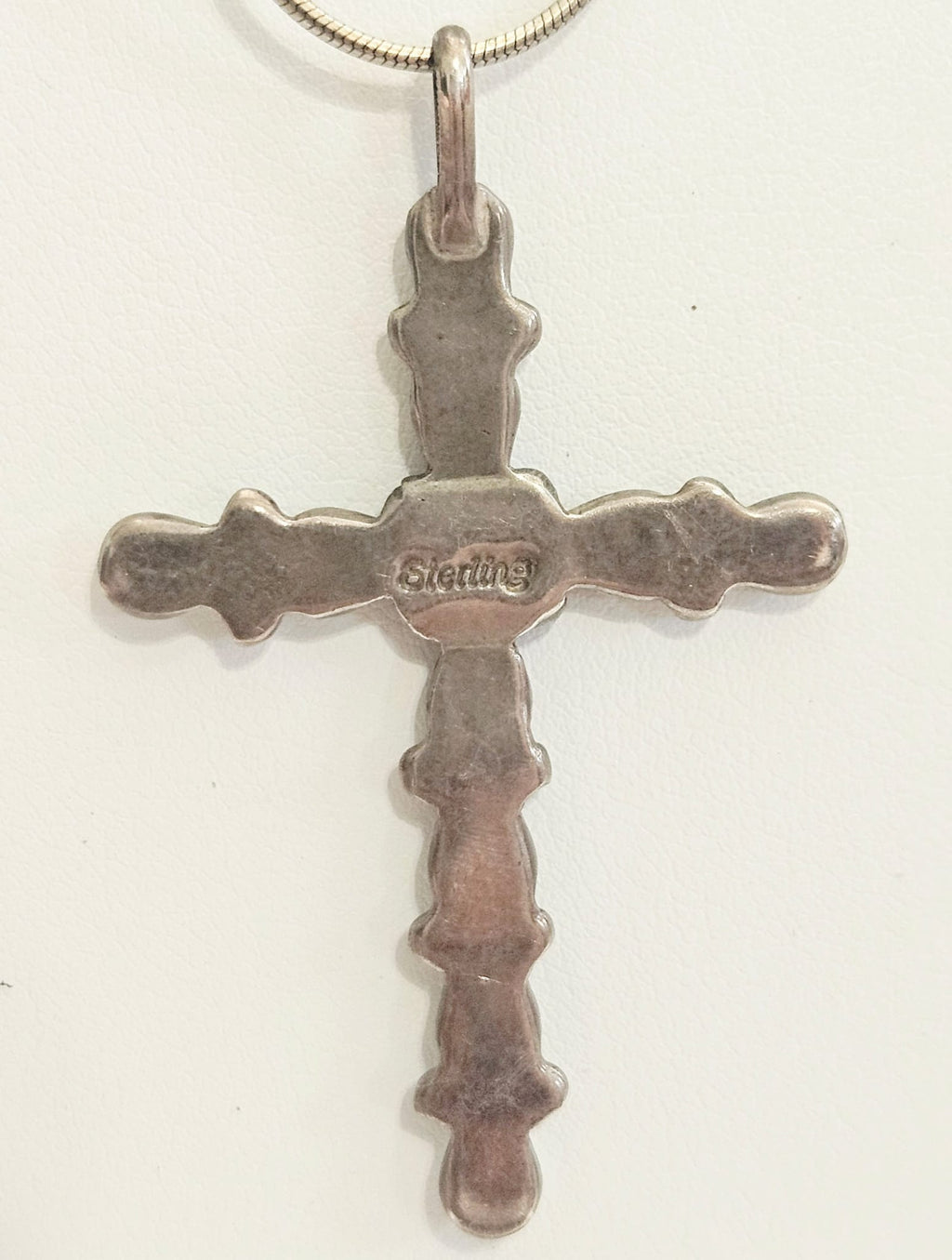 925 Cross Zuni Native American Necklace