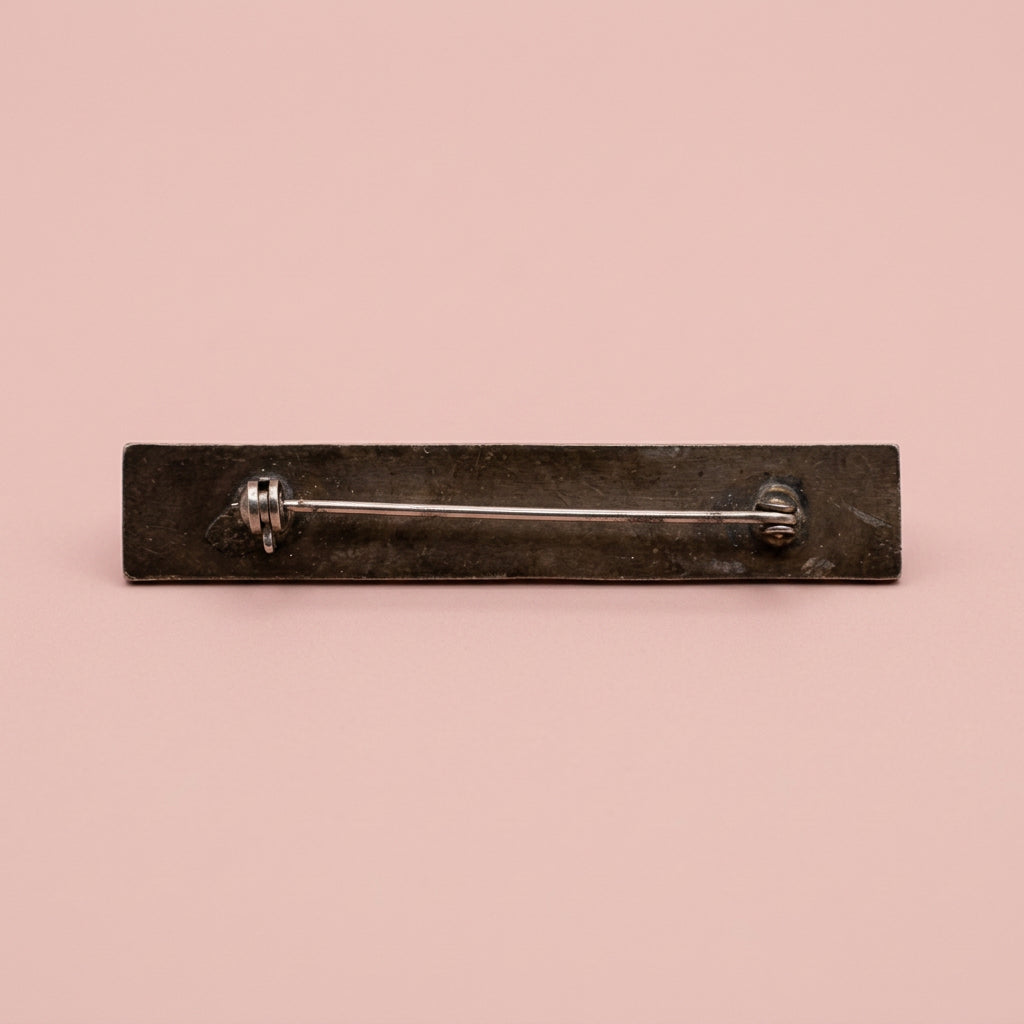 Designer Pierre Bex - Fabulous Art Deco Bar Brooch