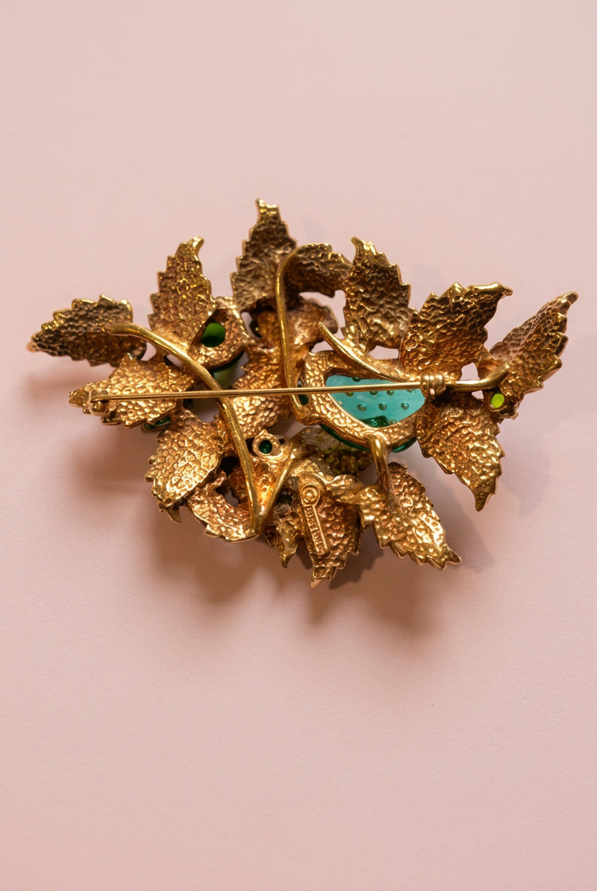 Enthralling Hallmarked Castle Cliff Brooch