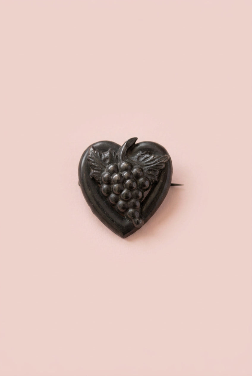 Quite Dainty Grape Motif Victorian Pin