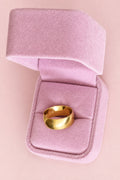 Galerie Sculpture: Polished 10k Band