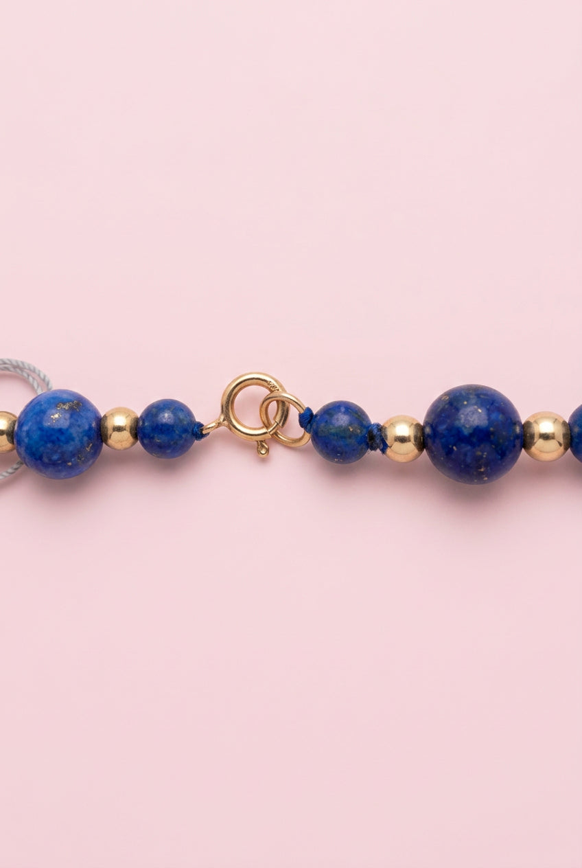Lapis Lazuli Set with 14k Gold Spacers