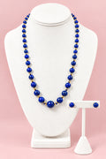 Lapis Lazuli Set with 14k Gold Spacers