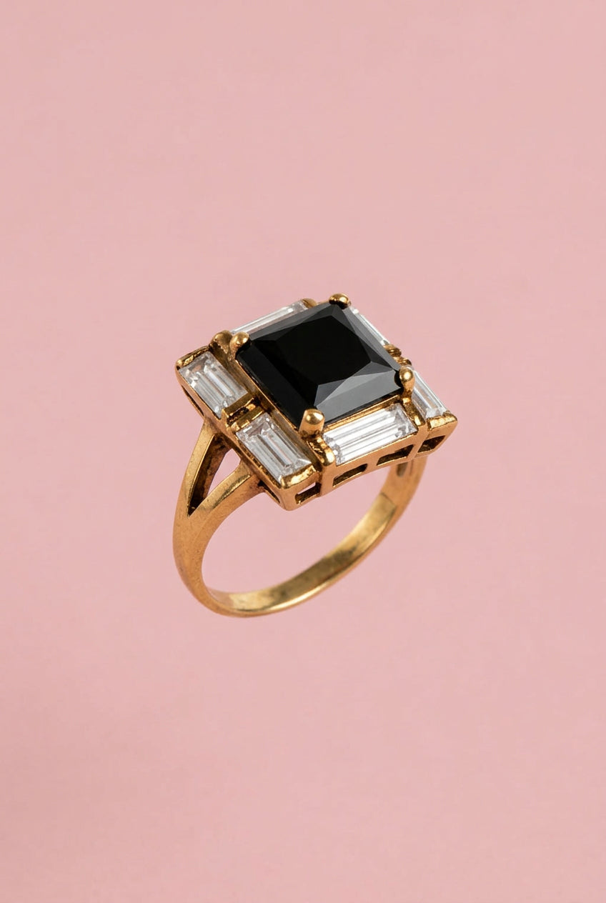 Spellbinding Sterling Mesmerizing Cocktail Ring