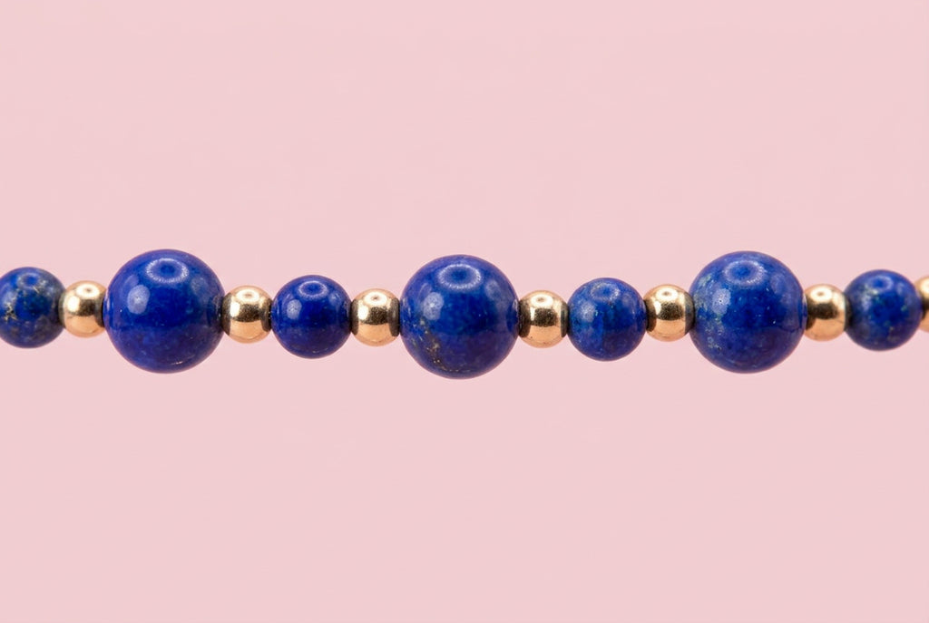 Lapis Lazuli Set with 14k Gold Spacers