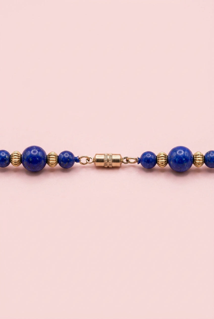 Lapis Lazuli Set with 14k Gold Spacers