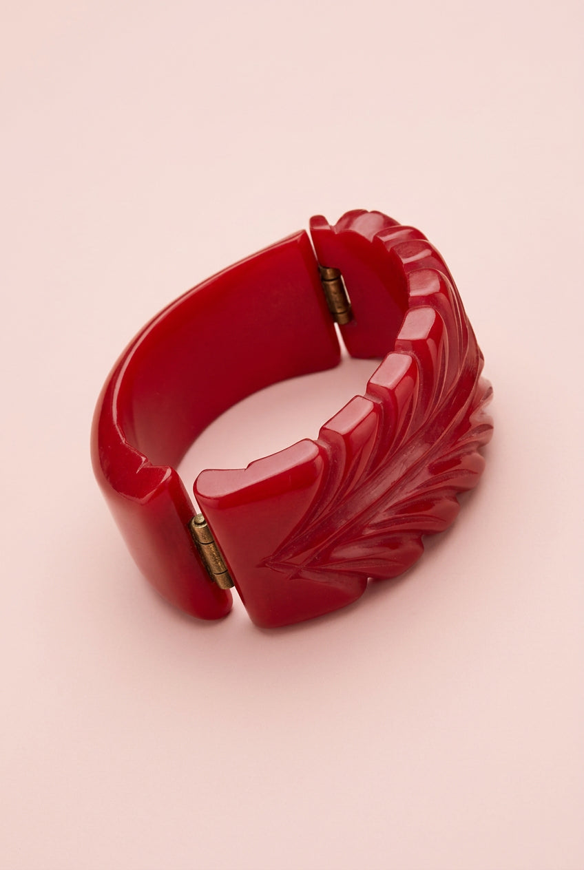 Bakelite Hinged Clamper Bracelet