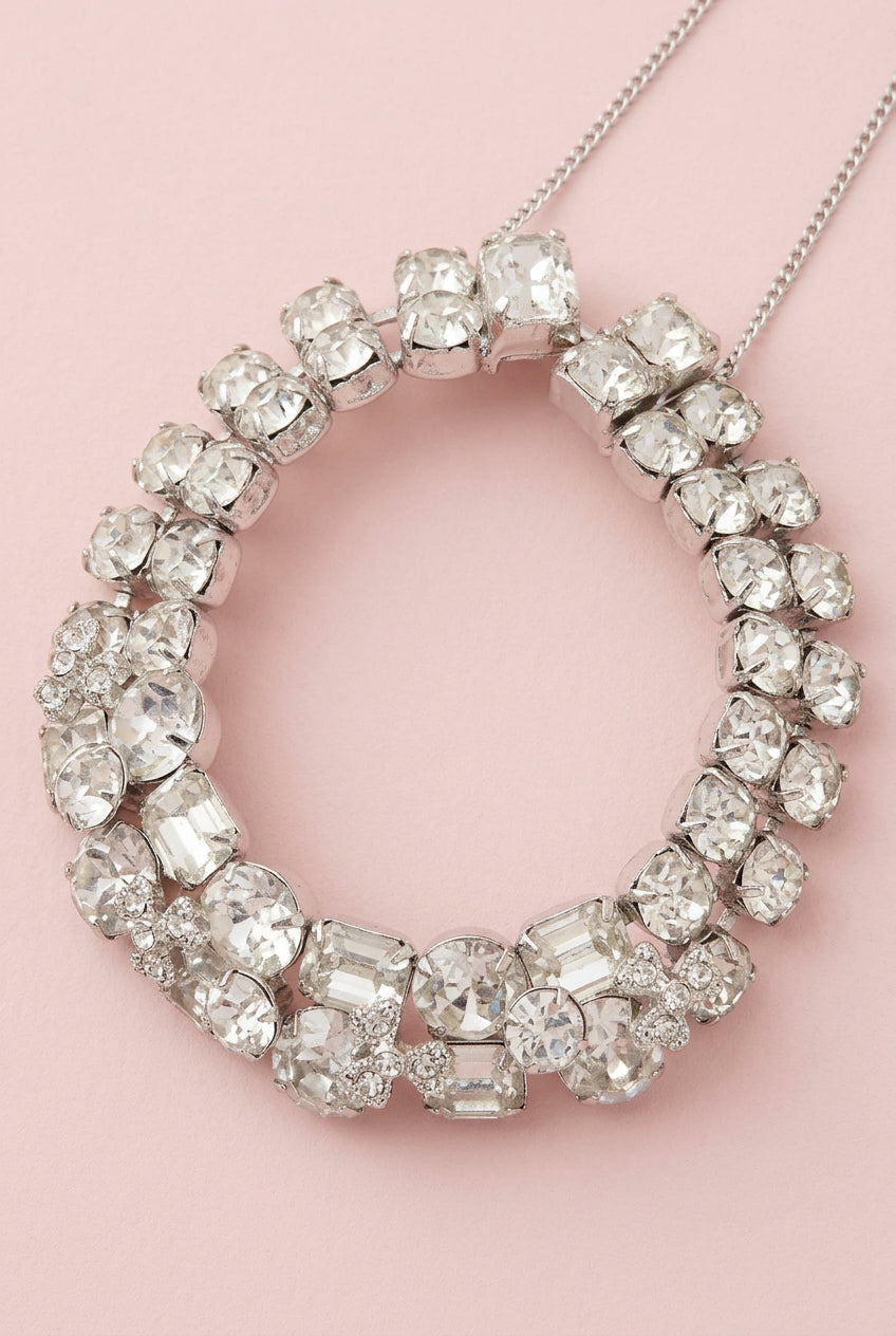 Dazzling 1950's Glamour Years - HallMarked Eisenberg Ice Bracelet