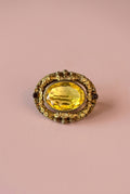 Lovely Citrine Brooch