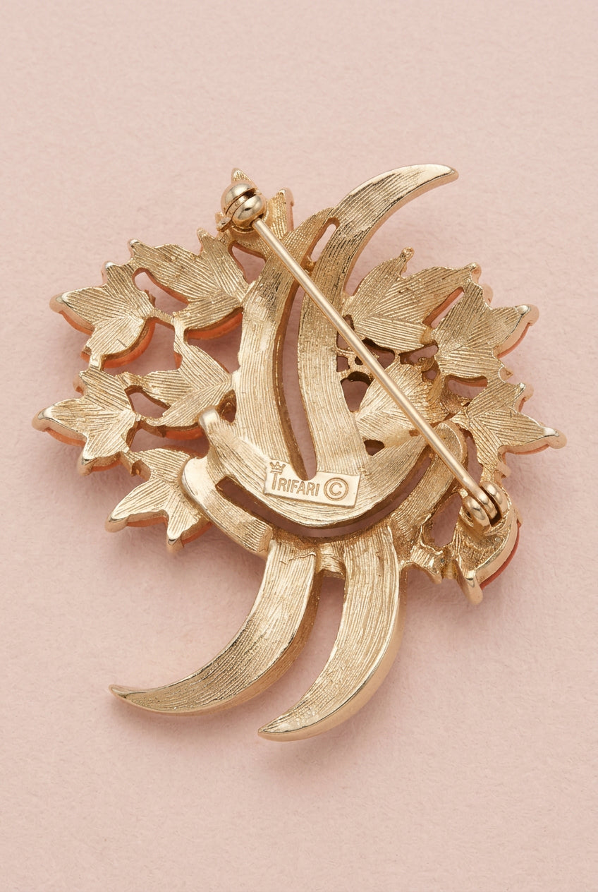 Distinctive Hallmarked - Crown Trifari Brooch