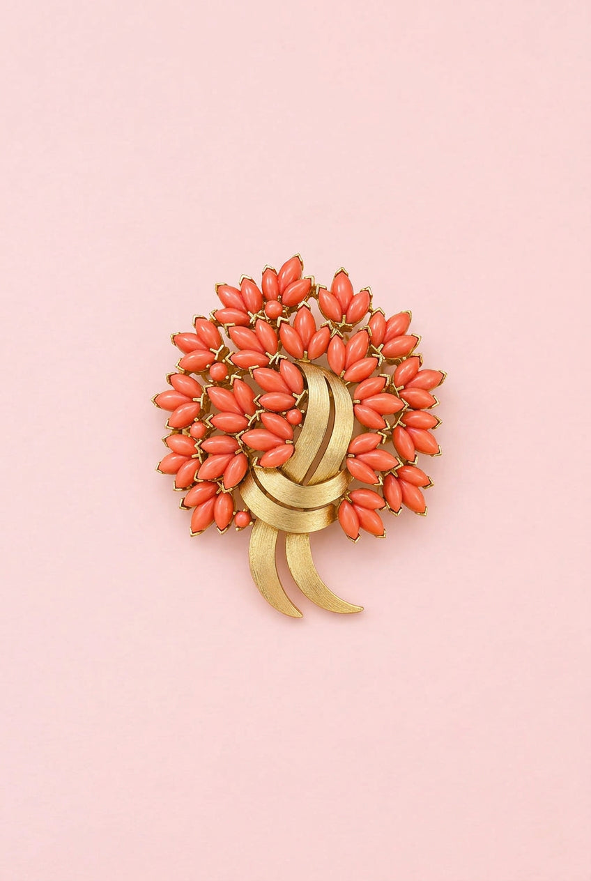 Distinctive Hallmarked - Crown Trifari Brooch