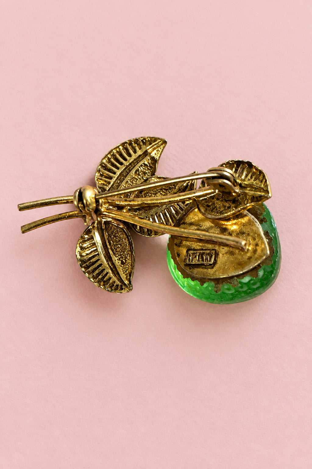 Darling Hallmarked Austria Fruit Brooch