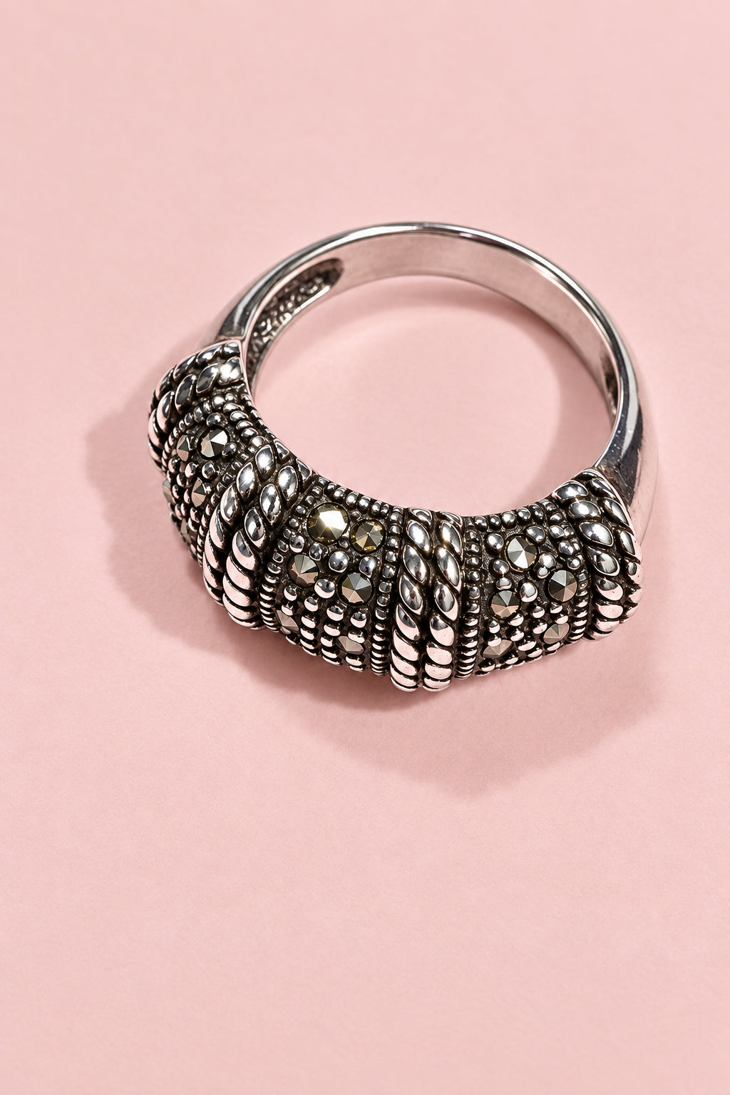 Significant Marcasite 1920's Ring