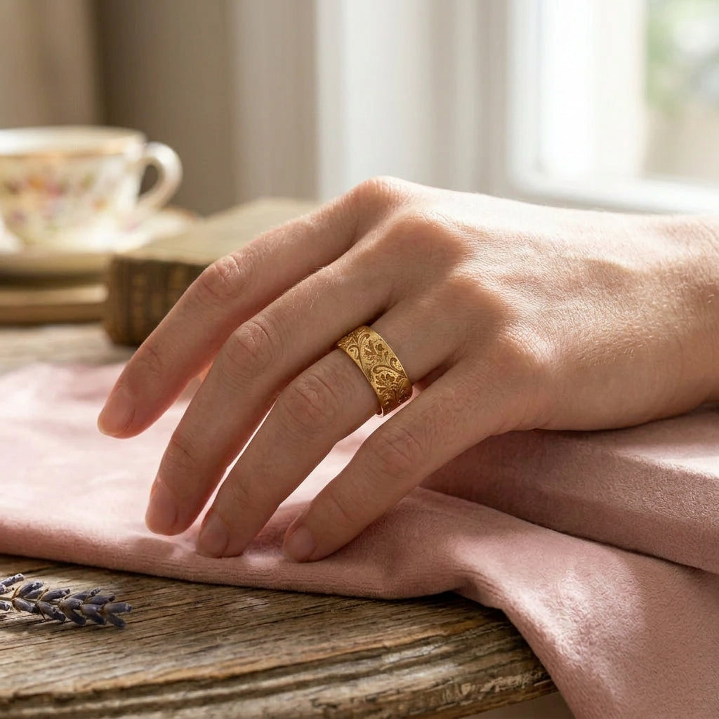 Ladies Wedding Band Ring