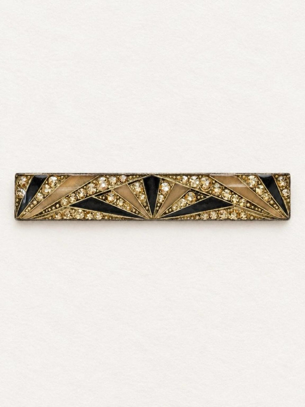 Designer Pierre Bex - Fabulous Art Deco Bar Brooch