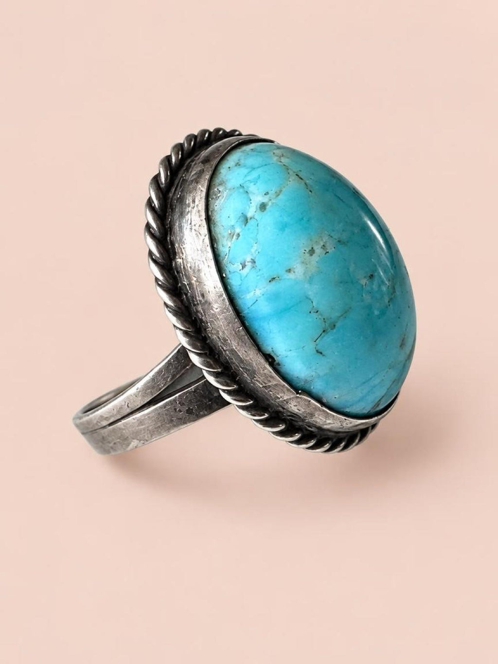 Genuine, Captivating Robin Egg Turquoise Ring