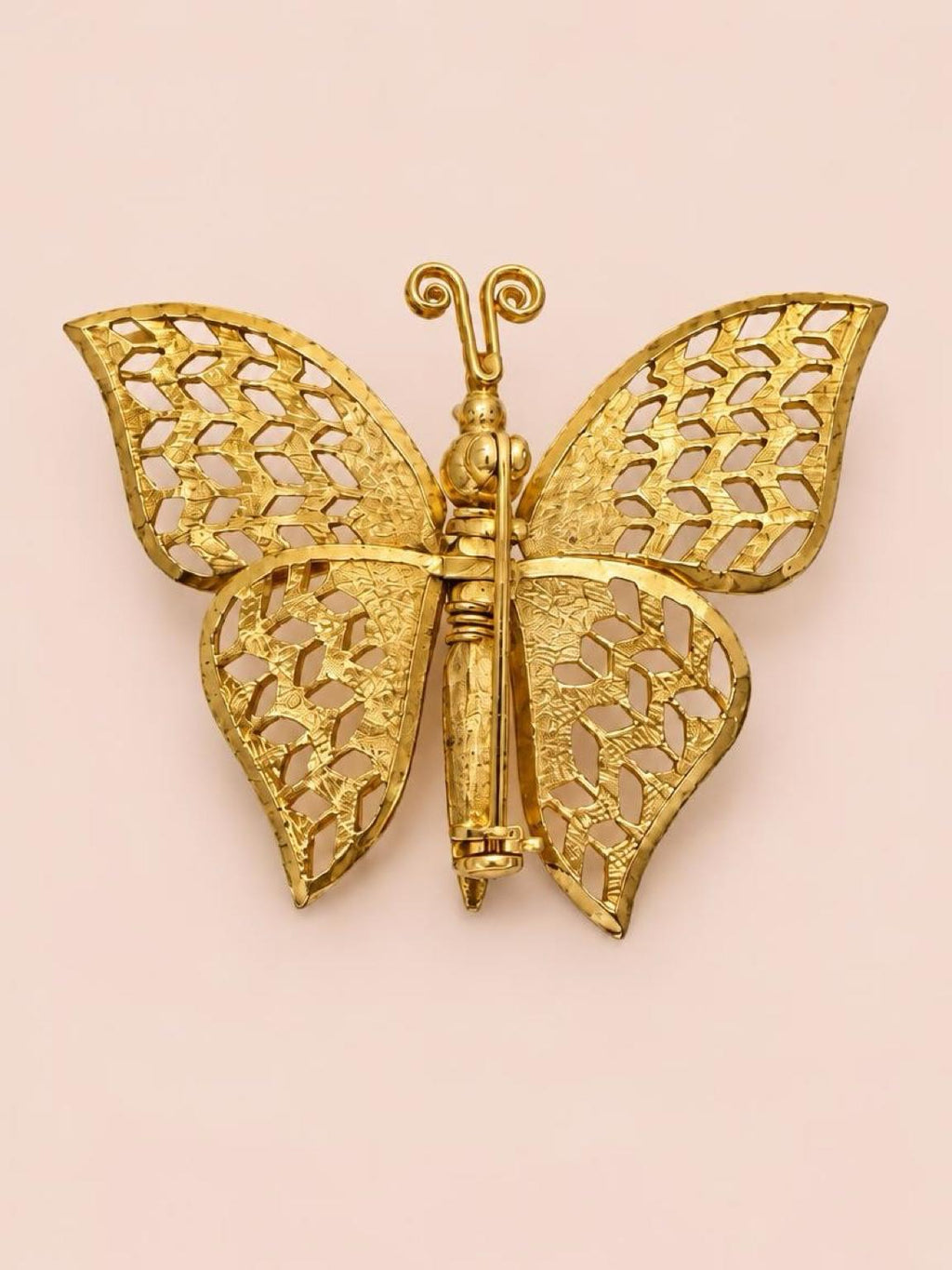 The Soft Alighting: Moving-Articulated Butterfly Brooch