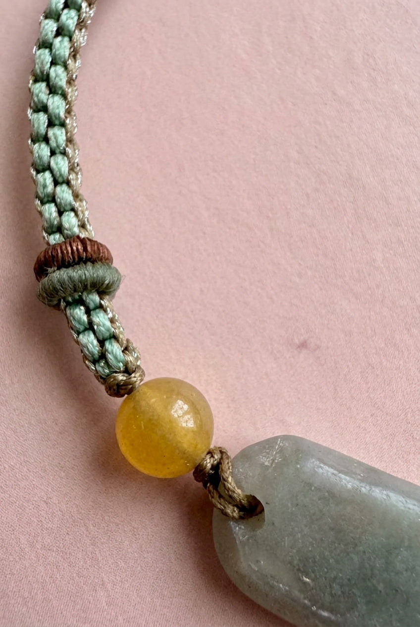Beautifully Subtle Jade Bracelet