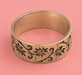 Victorian Rose Gold Band-Style Ring