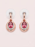 Drop-dead Gorgeous Rose Gold Post Earrings