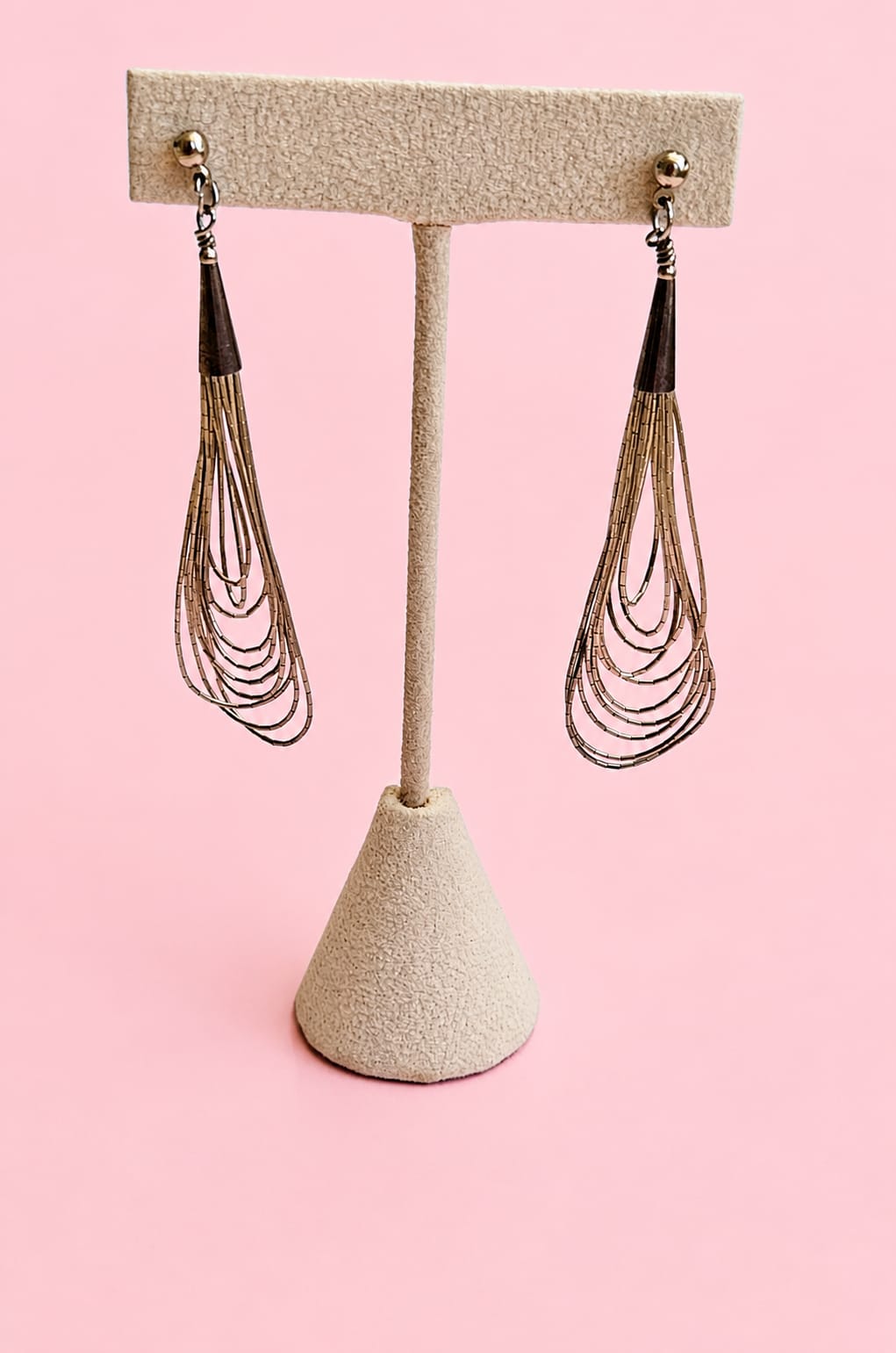 Intriguing Vintage Native American Post Earrings