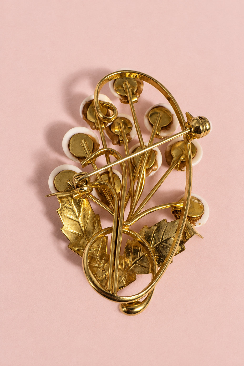 Unique Detailed Moonglow Brooch