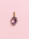 Magnificent beauty abounds Genuine, amethyst pendant necklace