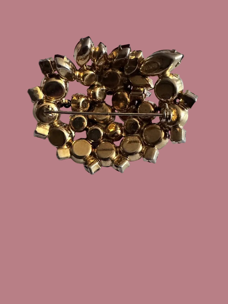 Lovely Flowing Cha-Cha Beaded Brooch