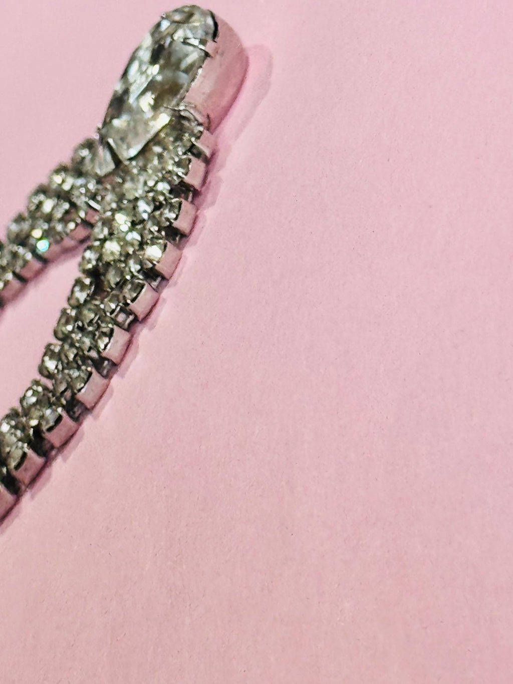 Coruscating Eisenberg Ice Waterfall Crystal Necklace