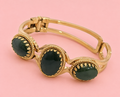 Jade Clamp Bracelet