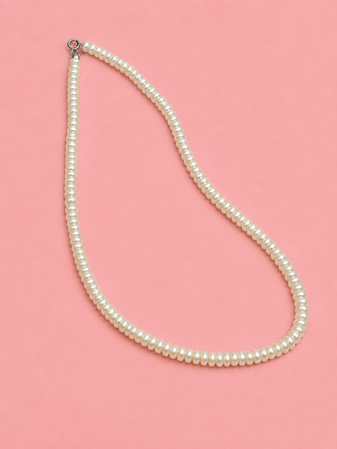 Fresh Water Button Pearls 10k Clasp